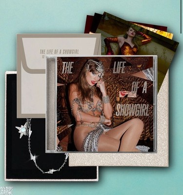 Taylor Swift The Life of a Showgirl LIMITED Jewelry CD Set Of 4 IN
