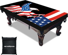 Pool Table Cover 8Feet - Waterproof Dustproof - Indoor Outdoor, Oxford Cloth