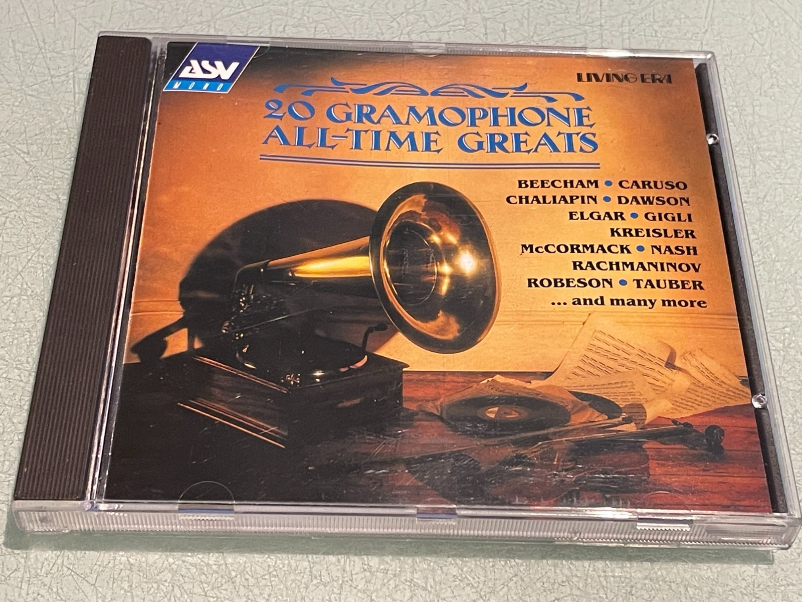 20 Gramophone All-Time Greats - CD Album - Mono Recordings 1907-1935 - 1993 ASV
