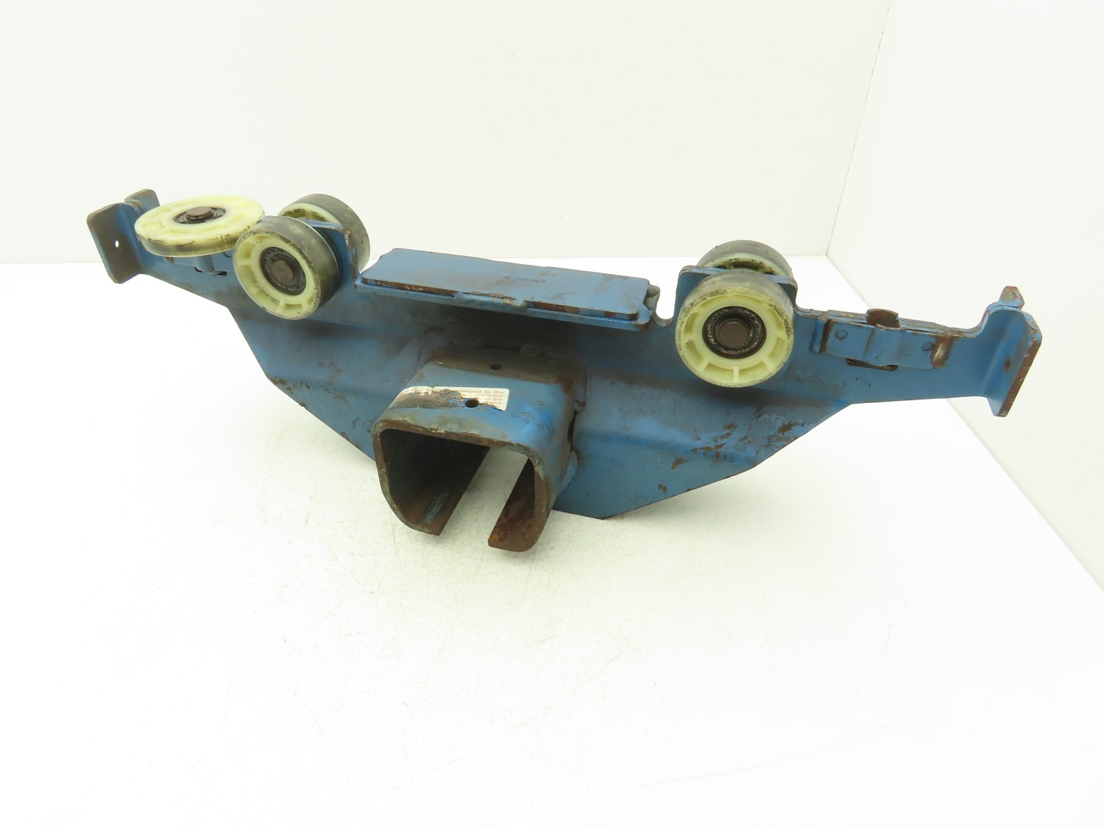 Gorbel S1000 1/2 Ton Overhead Bridge Crane End Truck *Missing Wheel*