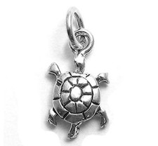 925 Sterling Silver Turtle Charm