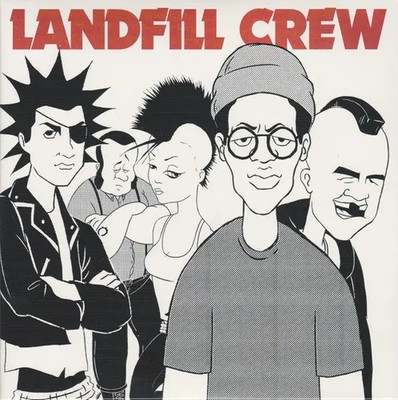 Landfill Crew Vinyl Single 2X7inch NEAR MINT Pirates Press Records