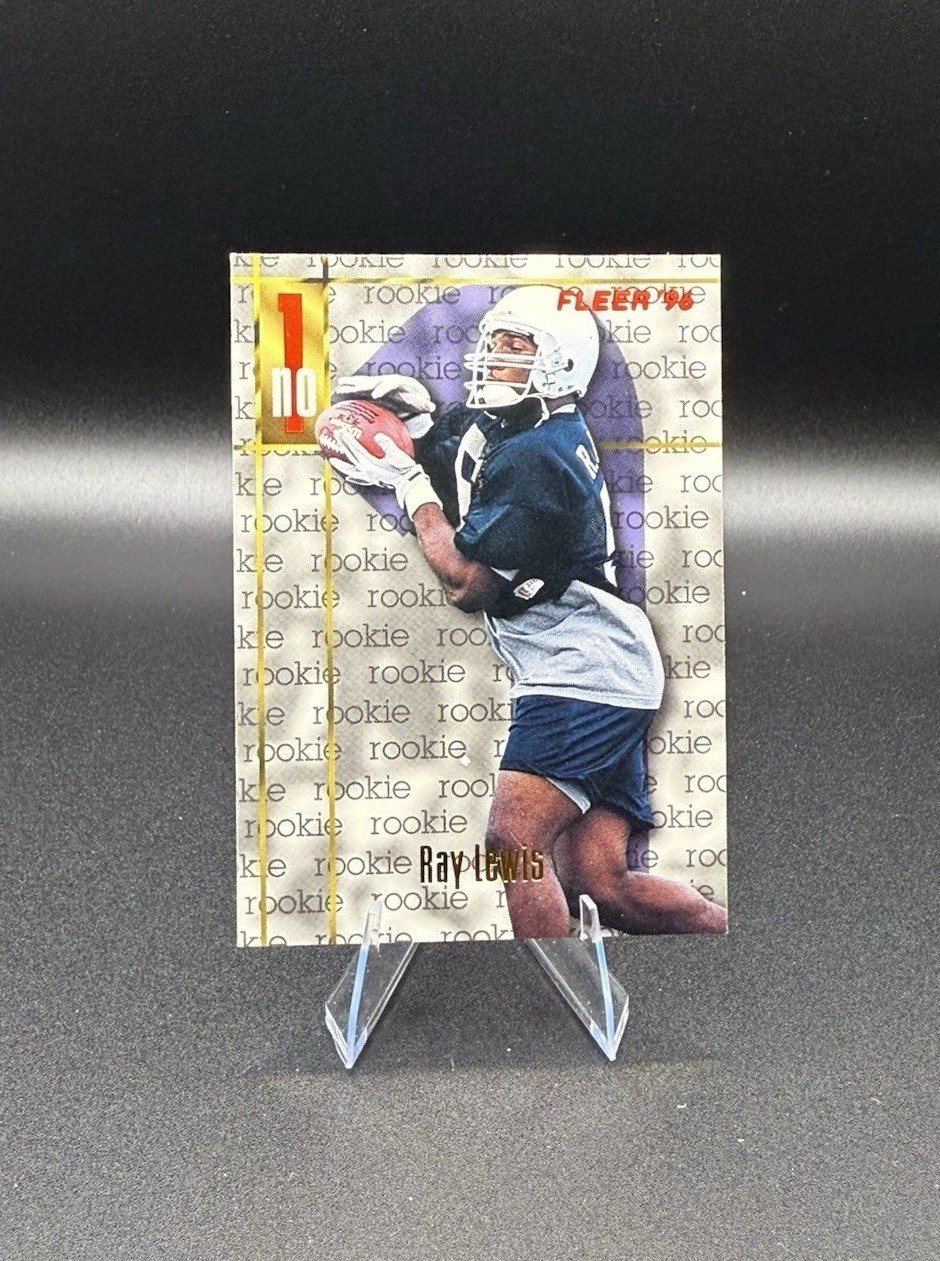 1996 Fleer - Rookie Ray Lewis #165 (RC)