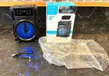 GTS-1360 Wireless Portable Speaker Black 3" Clean & Big Sound Audio