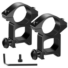 1'' Scope Rings, 2Pcs High Profile or 2Pcs Medium Profile 1 Inch Scope Mount ...