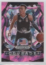 2020-21 Panini Prizm Draft Picks Crusade Pink Ice Prizm RJ Hampton #93 05hr