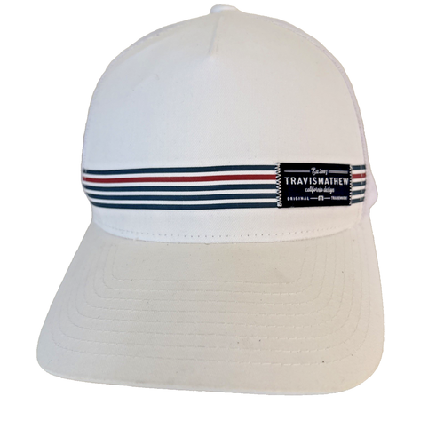 Casquette Travis Mathew Snapback Noir - Flexfit 110 - Polyester - Homme