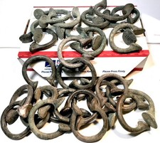 British Manilla WHOLESALE LOT (30)  XA999.f West Africa, Nigeria, bracelet money