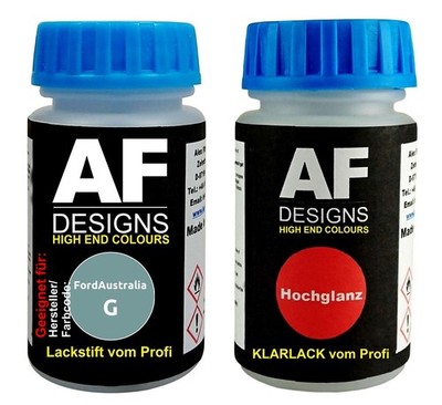 Lackstift für FordAustralia G Karisma Perl Metallic + Klarlack je 50ml Autolack 