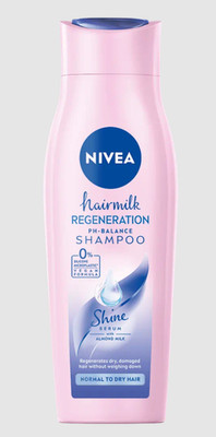 Nivea Hairmilk Shampoo Serum Shine Intensive Care Smooth Shiny Hair 200ml