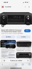 NEW IN BOX Denon AVR-X4000 IN-Command Series Integrated Network AV Receiver