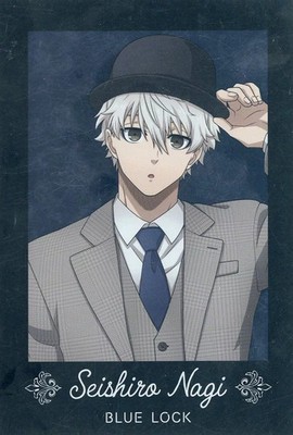 Blue Lock Nagi Seishiro Metal Postcard Collectible 10x14.8cm