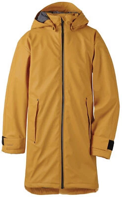 Didriksons Outdoorjacke Jacke Malmö Boy's Youth Parka  gelb winddicht Unifarben - Bild 1 von 2