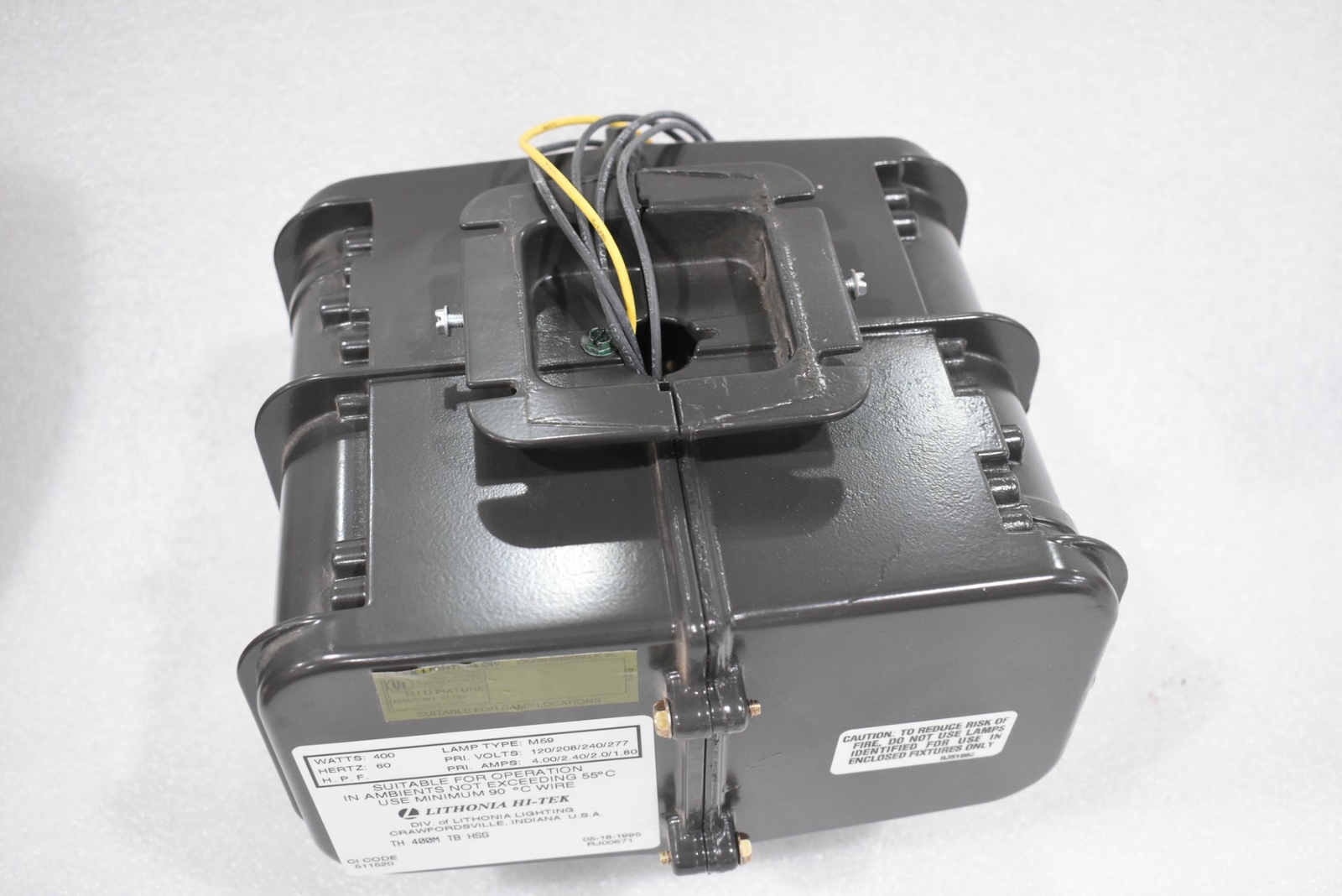 Reattore Lithonia Lighting TX 400M TB HSG 400W Base Mogul - NUOVO