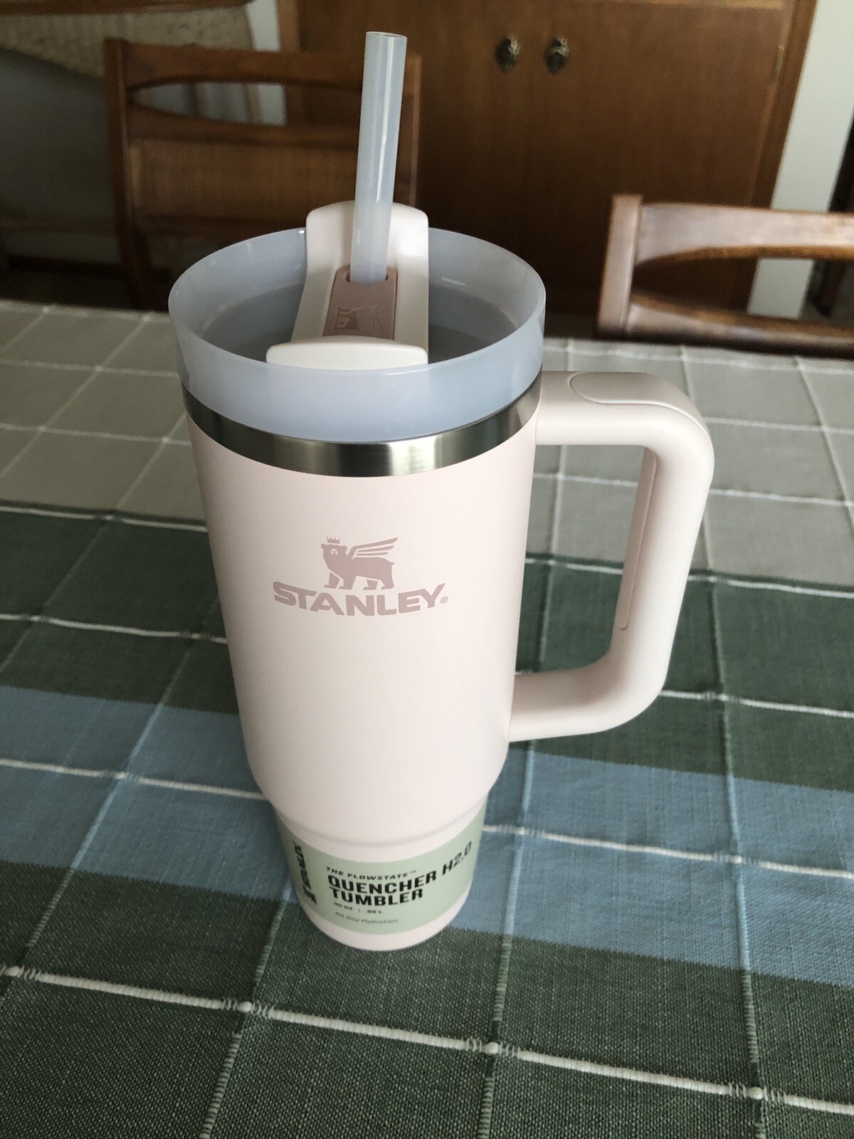 Stanley 30oz H2.0 Flowstate Quencher Tumbler Rose Quartz