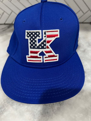 NCAA Kansas Jayhawk Fitted Hat 7 1/8, The Game PRO brand
