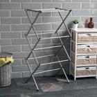 3 Tier Airer Clothes Dryer Metal Laundry Horse Patio Drying Rack Indoor Outdoor