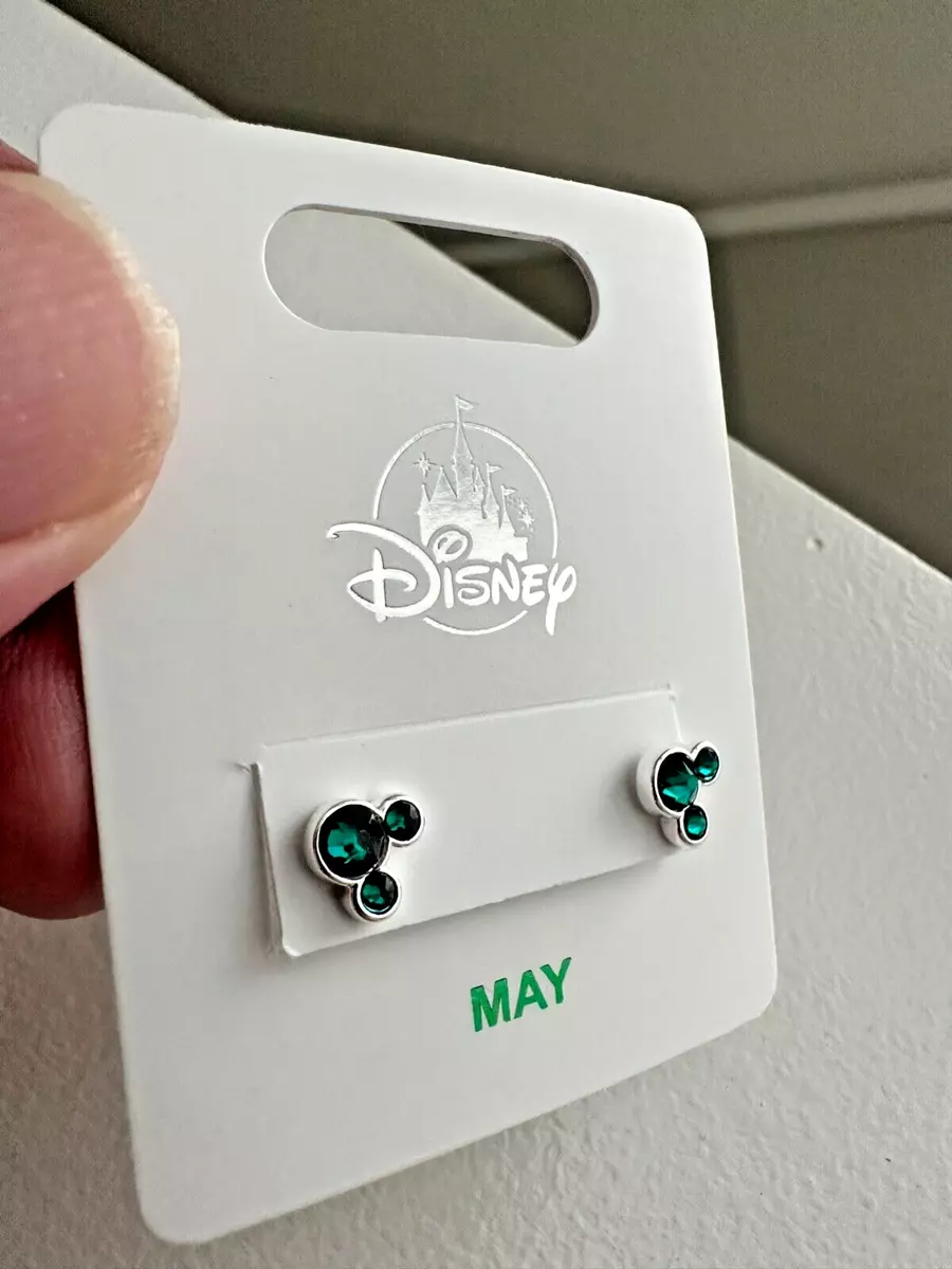 Disney mickey hotsell mouse birthstone earrings