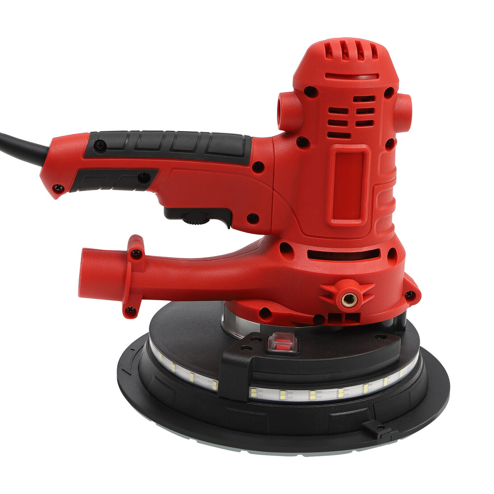 Drywall Sander 1200W Vacuum System Variable Speed 1200-2500rpm LED Strip Light