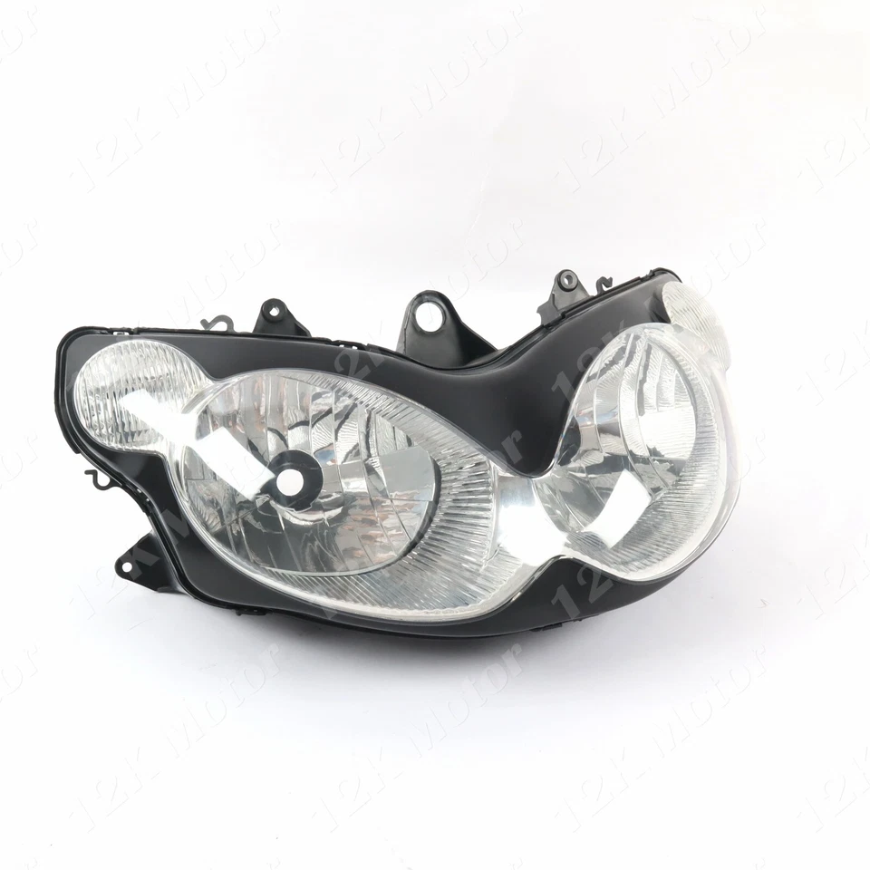 Headlight Front Head Nose Light Assembly For Kawasaki ZZR1200 2002 2003 2004 05 Foto 3 de 4