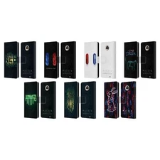 THE MATRIX RESURRECTIONS KEY ART LEATHER BOOK WALLET CASE FOR MOTOROLA PHONES 2