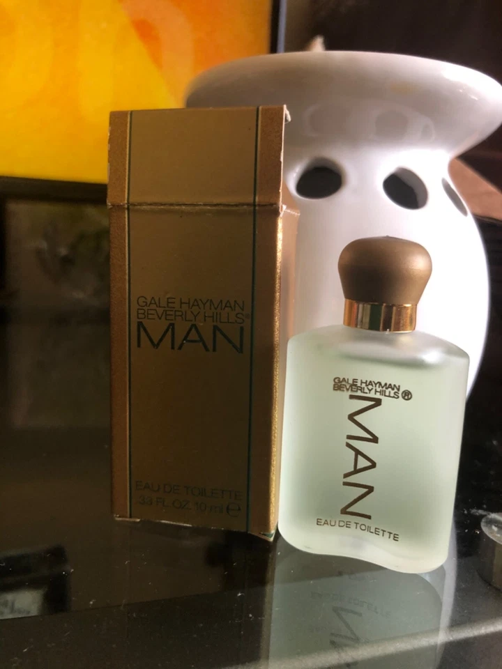 Gale Hayman Beverly Hills Hombre Miniatura Nuevo en Caja Para Hombre Colonia Foto 3 de 3