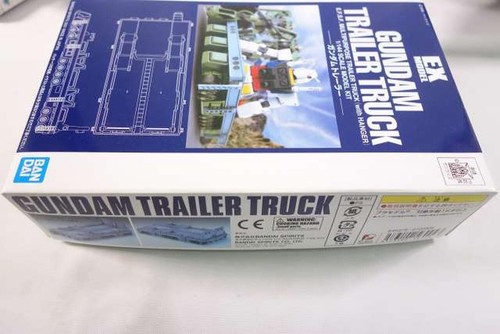 Bandai EX Model 1/144 GUNDAM TRAILER TRUCK w/HANGER Trailer for Mobile Suit RARE - Picture 4 of 5