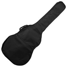 Gitarrentasche 4/4 Konzertgitarre Gig Bag Rucksackgurte Trage Tasche schwarz