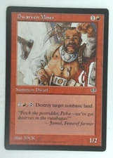 MTG Singles - Dwarven Miner - Mirage -R304
