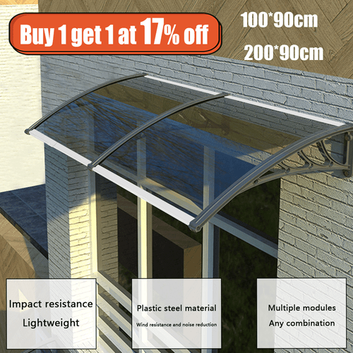 Door Canopy Awning Shelter Front Back Outdoor Porch Patio Window Roof