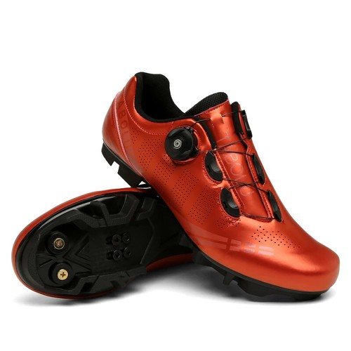 Men's MTB Road Cycling Self-Locking Shoes Racing Speed Bicycle Flat Sneakers - Picture 25 of 30