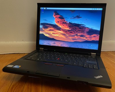 Lenovo Notebook - T410 on Raspberry Pi OS desktop 8 GB RAM