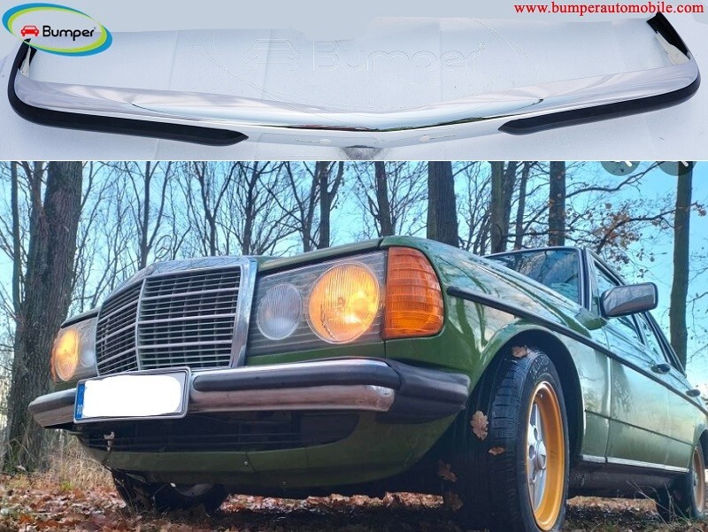 Mercedes W123 Sedan front bumper (1976–1986) | eBay