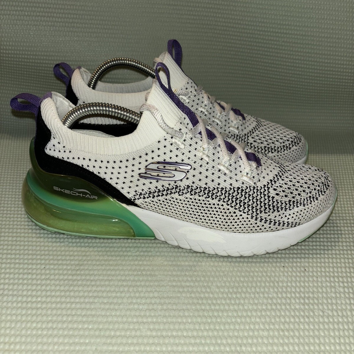 Skechers Skech Air Stratus Running Shoes Sneakers Women’s Size 10 13275  White