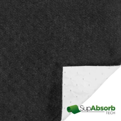 SupAbsorb Ultra Heavy Duty Oil Absorbent Mats w/Barrier  | 29  x 80 