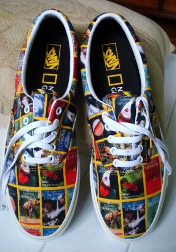 Vans National Geographic Collaboration Ära Turnschuhe Herren Größe 11 Zeitschriftenhüllen