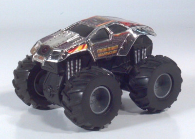 Hot Wheels Maximum Destruction Monster Jam Truck 4.5'' Scale Model Friction Power
