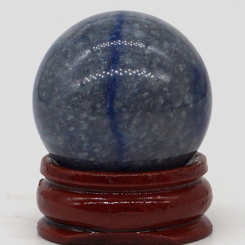 30MM Wholesale Natural Gemstone Sphere Crystal Reiki Healing Globe Ball / Stand - Picture 58 of 84