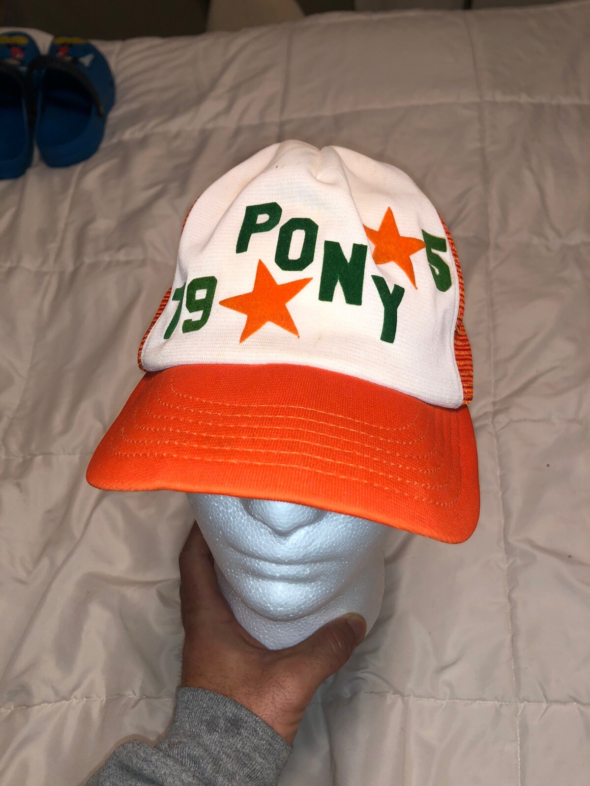 Cappello Snapback Vintage Reyno Pro Baseball Pony 19 5 Made in USA
