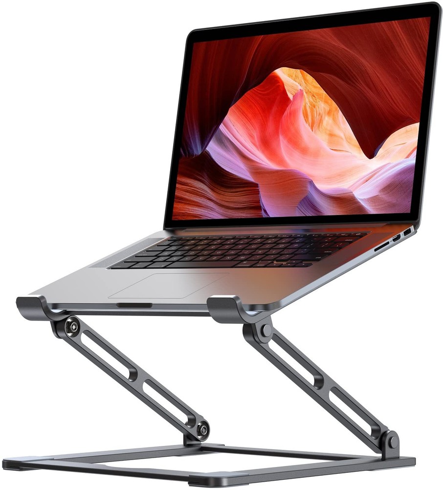 Adjustable Portable Laptop Stand for Desk Ergonomic Riser Holder