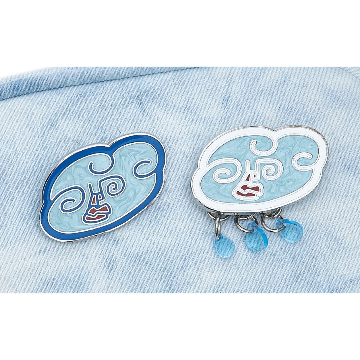 New Sealed BTS V Taehyung Brooch Cloud Drops BTS Artist Made  display picture 1