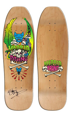 Madrid X Brand X SKATERCON EXCULSIVE COLLAB AUTOGRAPHED Skateboard
