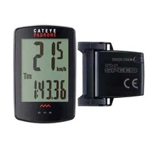 Cateye Padrone Wireless Bicycle Computer NEW (open box) Lime Green, Black