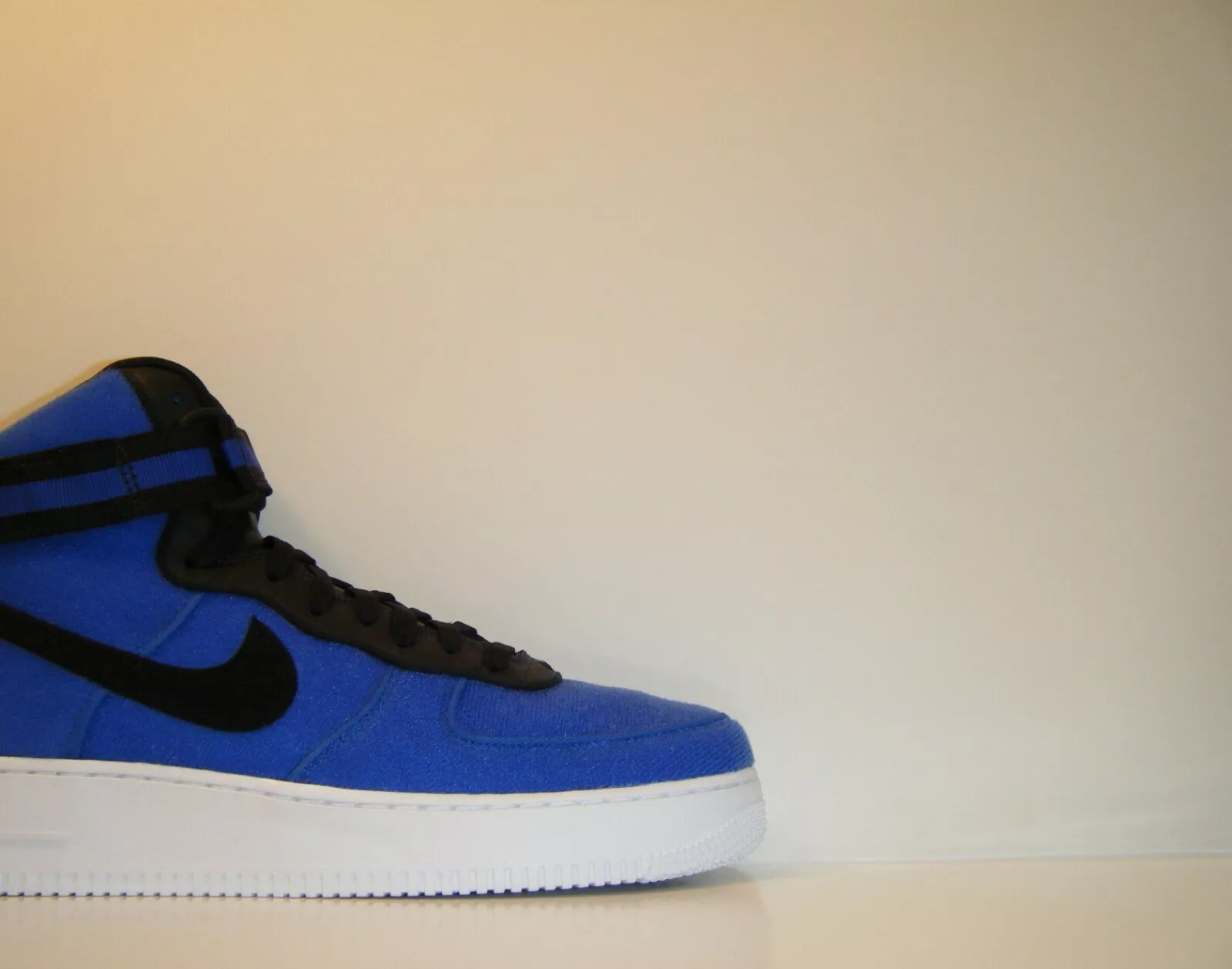 Nike Air Force 1 High Supreme DUKE Velcro patch promotionnel échantillon taille 9 ID PE