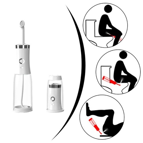Maternity Portable Electric Bidet Washer Small Electric Perineal Irrigator ABS - Picture 3 of 8