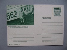 GERMANY BRD, ill. prestamped PC 1971, mint, Stuttgart airport, German Emperer