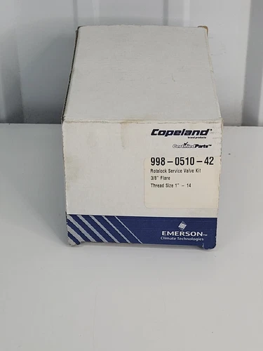Emerson Copeland 998-0510-42 3/8" Floor Service Valve Kit NEW IN BOX s9r