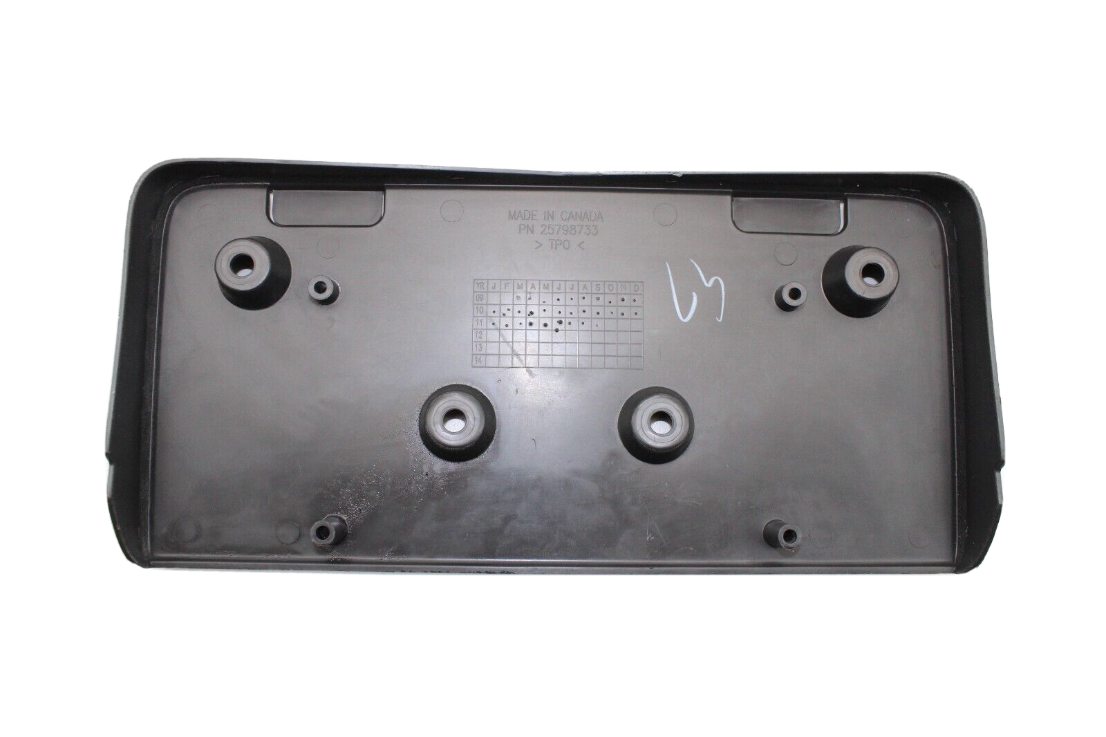 20102015 CHEVY EQUINOX FRONT LICENSE PLATE BRACKET 25798733 OEM* eBay