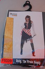 Ruby, The Pirate Beauty Woman's California Costume Halloween Costume F5339