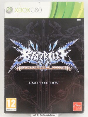 BlazBlue: Continuum Shift Limited Edition Microsoft Xbox 360 PAL Complete